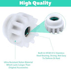 2 Pcs Spin Mop Replacement Parts, Pedal Bearing Replacement for Ocedar Mop Bucket One Way Clutch Gear Sprockets Repair Compatible with Most Rotation Mops Bucket on The Market