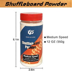 Shuffleboard Sand Wax High/Medium Speed Shuffleboard Powder Set, Shuffleboard Sand with Mini Brush Set