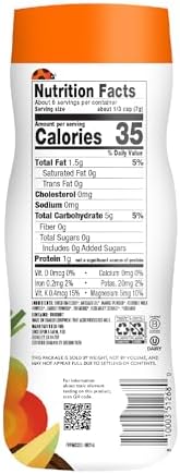 Once Upon a Farm Organic Baby Fruit & Veggie Puffs, Mango, Coconut & Carrot,1.5oz