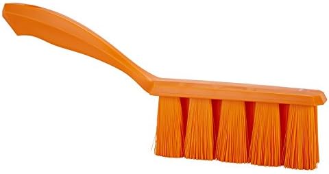 Vikan 45857 Brush, Bench, UST, Medium, PP/PBT, Orange