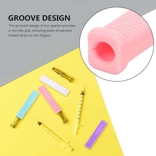 Healeved Mini Ampule Opener for Nurses Portable Vial Breaker Medical Bottle Cutter Lightweight Ampoule Snapper for Pharmacy Lab and Home Use