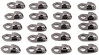 20pcs/set Boot Hooks Lace Fittings With Rivets for Repair/Camp/Hike/Climb Accessories