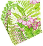 Caspari Fern Garden Cocktail Napkins - 20 Per Package