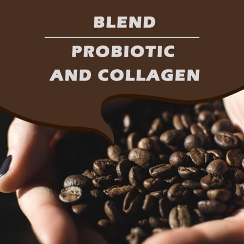 Collagen Coffee, Slim Instant Coffee Packets, Healthy Coffee-for Fast and Effective Weight Loss, 12 Bags, Raw Materialare Imported from Japan, Collagen for Women Men（60g）