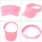 Marrywindix 1 Piece of Sport Wear Athletic Visor Sun Sports Visor Hat Visor Adjustable Cap for Women and Men (One Size)