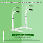 Heavy Duty Couch Stand Assist, Height & Width Adjustable Standing aid & Support Device, Chair/Sofa Stand Assist for Elderly Mobility & Daily Living Sit to Stand(400LBs Loading, White)