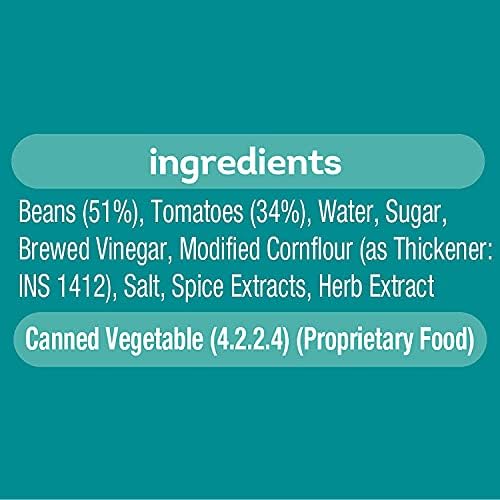 HEINZ Beanz in Tomato Sauce, Baked Beans, 415 g, Pack of 2