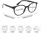 SIGVAN 3 Pack Reading Glasses Spring Hinge Stylish Readers Black/Tortoise for Men and Women