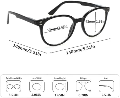 SIGVAN 3 Pack Reading Glasses Spring Hinge Stylish Readers Black/Tortoise for Men and Women