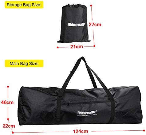 Rhinowalk Foldable E-scooter Carrying Bag Portable Electric Scooter Storage Bag Transport Case for Outdoor Travel Riding Commuting