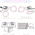 JOOX Makeup Reading Glasses for Women Large Magnifying Cosmetic Readers Make Up Eyeglasses