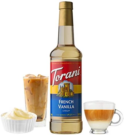 Torani Syrup, French Vanilla, 25.4 Ounces (Pack of 4)