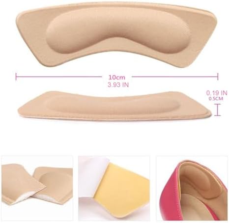 12 Pairs Heel Grips for Women's Shoes, Heel Pads for Shoes, Shoe Cushions for Women High Heel Comfort Pads - Metatarsal Pads Womens, High Heel Inserts, Shoe Inserts for Women