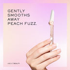 About Beauty Fuzz-Free Fold-n-Go Groomers - 3 Folding Beauty Groomers for Hair Removal, Ideal for Shaving, Exfoliating, and Brow Shaping, Japanese Steel Gently Removes Facial Hair