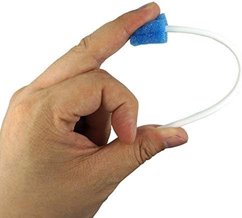 Oral Care Swabs Disposable- Blue 100 Counts