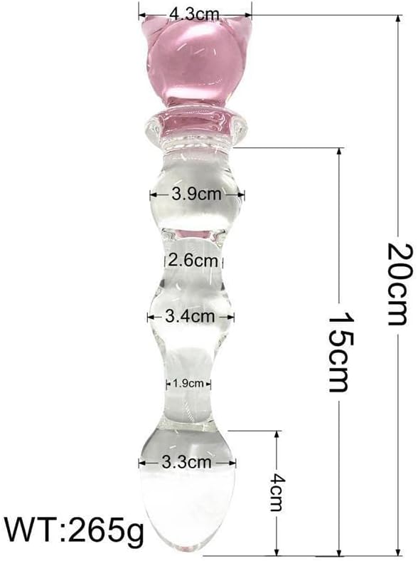 18cm Natural Quartz Crystal Massage Wand Rose Quartz Massage Wand Large Healing Crystal Stone Yoni Massage Stick As Women Gift