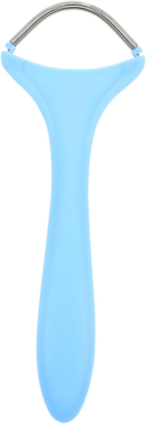 minkissy Facial Hair Epilator Hair Removal Device for Face Portable Spring Design Random Color