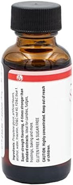LorAnn Oils Super Strength Flavoring - Used For Candy Making, Flavoring Extracts, Baking, Hard Candy, and Flavor Oils - Bold, Natural Flavors 4X Stronger Than Extracts - Strawberry, 1 fl oz