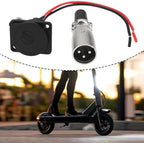3Pin XLR Female Charging Port Cable and Male Connecter Plug Electric Scooter Wheelchair