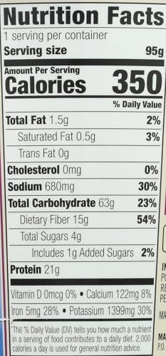 Dr. McDougall's Vegan Black Bean & Lime Soup, 3.4 oz