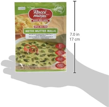 Rasoi Magic, Methi Mutter Masala Spice Mix (Fenugreek Leaves & Green Peas), 50 Grams(gm)