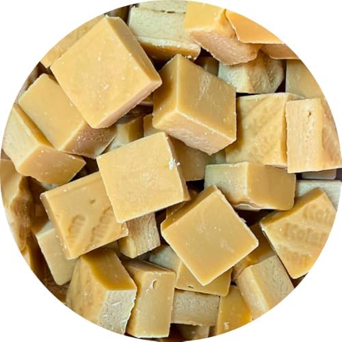 Lonka Salted Caramel Fudge – Swedish Soft Caramel Candy with Sea Salt – Creamy, Buttery & Smooth – Sweet & Salty Treat – Pick & Mix – Sealed Food-Safe Pouch 16 oz - 1 lbs - 454g