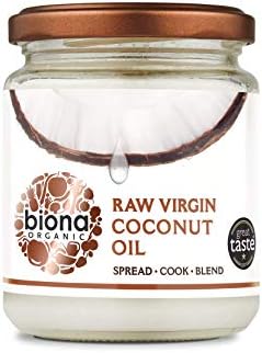 Biona Organic Raw Virgin Coconut Oil 200g-3 Pack