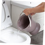 Deodorant Spittoon with Lid 10.82 Inch Portable Lightweight Chamber Pot Sealed Urinal Pot for Adults Children Pregnant Women Elderly Bathroom Safety Aid