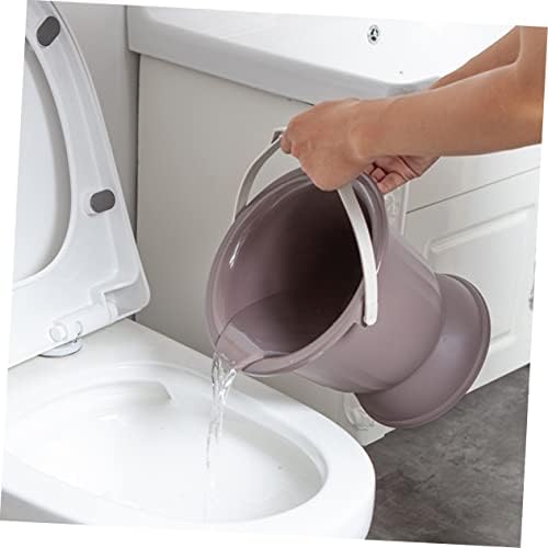 Deodorant Spittoon with Lid 10.82 Inch Portable Lightweight Chamber Pot Sealed Urinal Pot for Adults Children Pregnant Women Elderly Bathroom Safety Aid