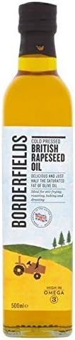Borderfields Cold Pressed British Rapeseed Oil 500ml