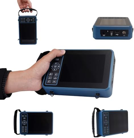 DAWEI Vet Ultrasound Machine for Pregnancy Veterinary Ultrasound Scanner with 3.5Mhz Convex Probe for Sheep，Goat,Pig