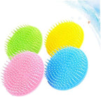 Beaupretty 4pcs Scalp Massager Shampoo Brush for Deep Cleansing and Hair Care Ergonomic Design for Home Use and Barber Shop