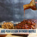PS Seasoning Memphis King Tangy BBQ Sauce - Smoky, Sweet and Tangy All-Purpose Sauce for Marinating, Glazing, Basting, Dipping - Great on Ribs, Chicken, Pulled Pork, Burnt Ends, Tenderloin and more