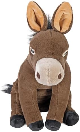 Wild Republic Mule Plush, Stuffed Animal, Plush Toy, Gifts for Kids, Cuddlekins 12"