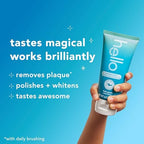 Hello Smiling Shark Fluoride Free Kids Toothpaste, Natural Fruit Punch, 4.2 Oz Tube