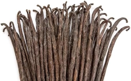 10 Organic Madagascar Vanilla Beans - Gourmet Grade A Premium Vanilla Pods - For Vanilla Extract & Baking - For Cooking, Desserts & More - 100% Vegan & Kosher - Non-GMO & Gluten-Free - Rohi Food