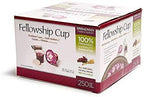 Broadman Church Supplies Pre-filled Communion Fellowship Cup, Juice and Wafer Set, 250 Count