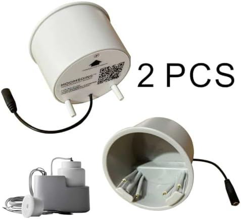 External Male Urine Collection Funnel with Sensor Suction – Non-Silicone Ring Design, Smart Urine Detection & Rapid Absorption, Compatible with HOOMSOINS Urine System-Without Silicone Ring-2 pcs