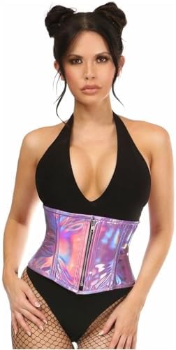 Daisy corsets Women's Holo Steel Boned Mini Cincher