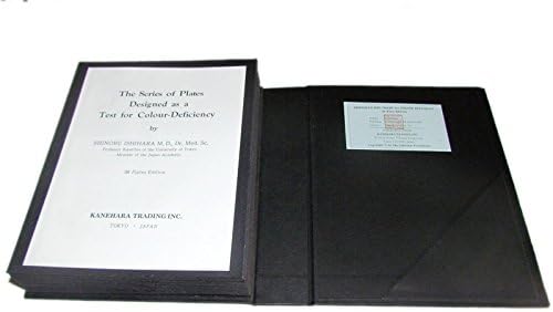 KANEHARA Ishihara Test Chart Books for Color Deficiency 24 Plates. by KANEHARA