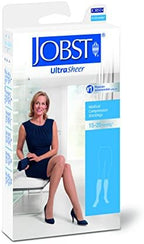 BSN Medical 119519 Jobst Compression Stocking, Knee High, Closed Toe, 15-20 mmHg, Medium, Anthracite
