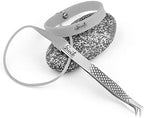 SIVOTE Lash Tweezers Holder Protector, Silicone Wristband, Tweezer Delighter, Lash Extension Supplies, Silver