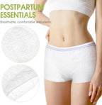 SUPVOX 6Pcs Women Postpartum Mesh Underwear Breathable Post Birth Panty Incontinence Briefs for Woman Man Adult