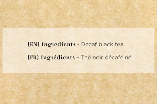 Denise's Fine Tea, Premium, Decaf English Breakfast Black Tea, Decaf Black Tea, Loose Leaf (100g) - Caffeine removed naturally using CO2