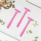 3PCS Safety Foot Scrubber Callus Remover for Feet Pedicure Tools for Feet, Heel Scraper Foot Exfoliator Tool Self Care Items Elderly Must Haves Fathers Day, Birthday, Gifts, Pink