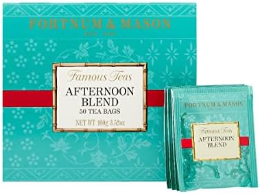 Fortnum and Mason Afternoon Blend 50 Count Tea Bags (1 Pack)