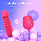 2026 New Edition Travel Pocket Bullet Tool Powerful Quiet 10 Modes Mini Stick,Handheld Personal Bullet Massage Rod for Women Portable Silicone Massage for Body Relax X34504