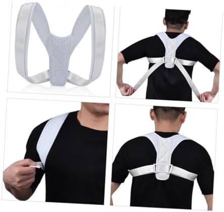 FOMIYES Breathable Posture Corrector Back Brace Back Support Brace for Hunchback Correction Adjustable Posture Correction Belt