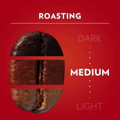 Lavazza Qualità Rossa Whole Bean Coffee, Medium Roast, Arabica and Robusta Blend, 2.2 lb Bag (Pack of 1)