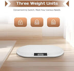 Digital Baby Scale, Infant Scale with LCD Screen, Multifunctional Pet Weight Scale for Cats and Dogs, 20kg/44lbs Load Capacity, Accurate 10g, Auto Off (Kg/Lbs/Stones)